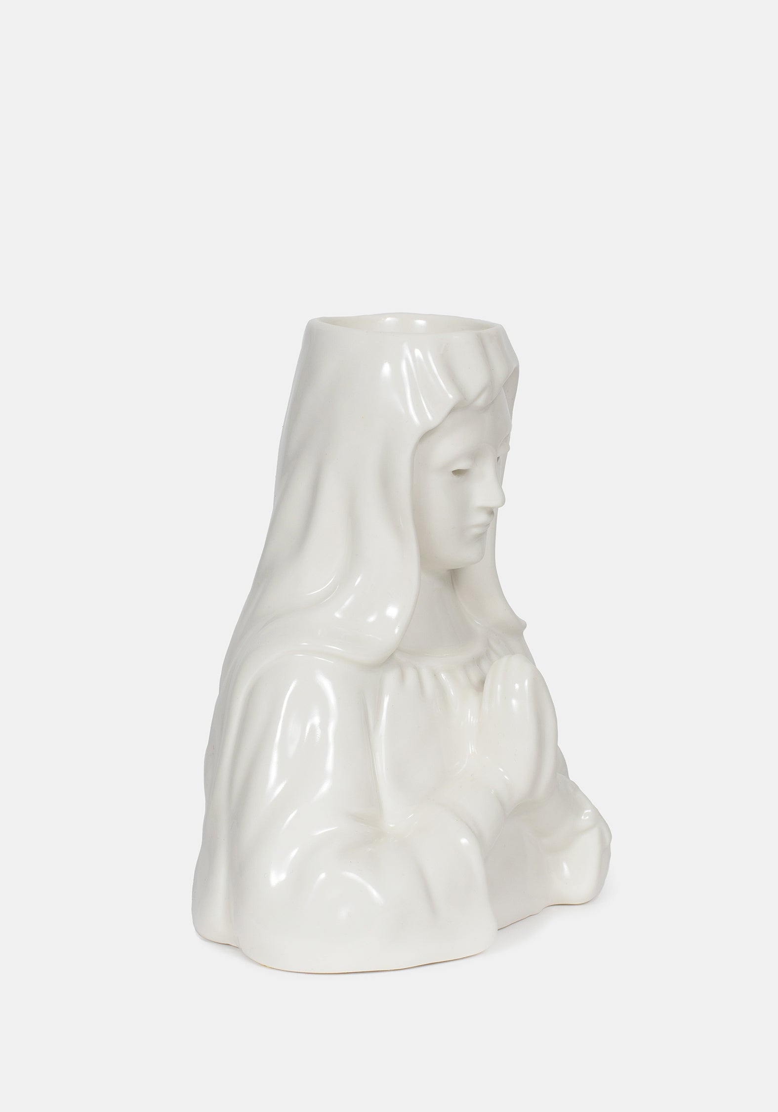Crying Mary Candle Holder