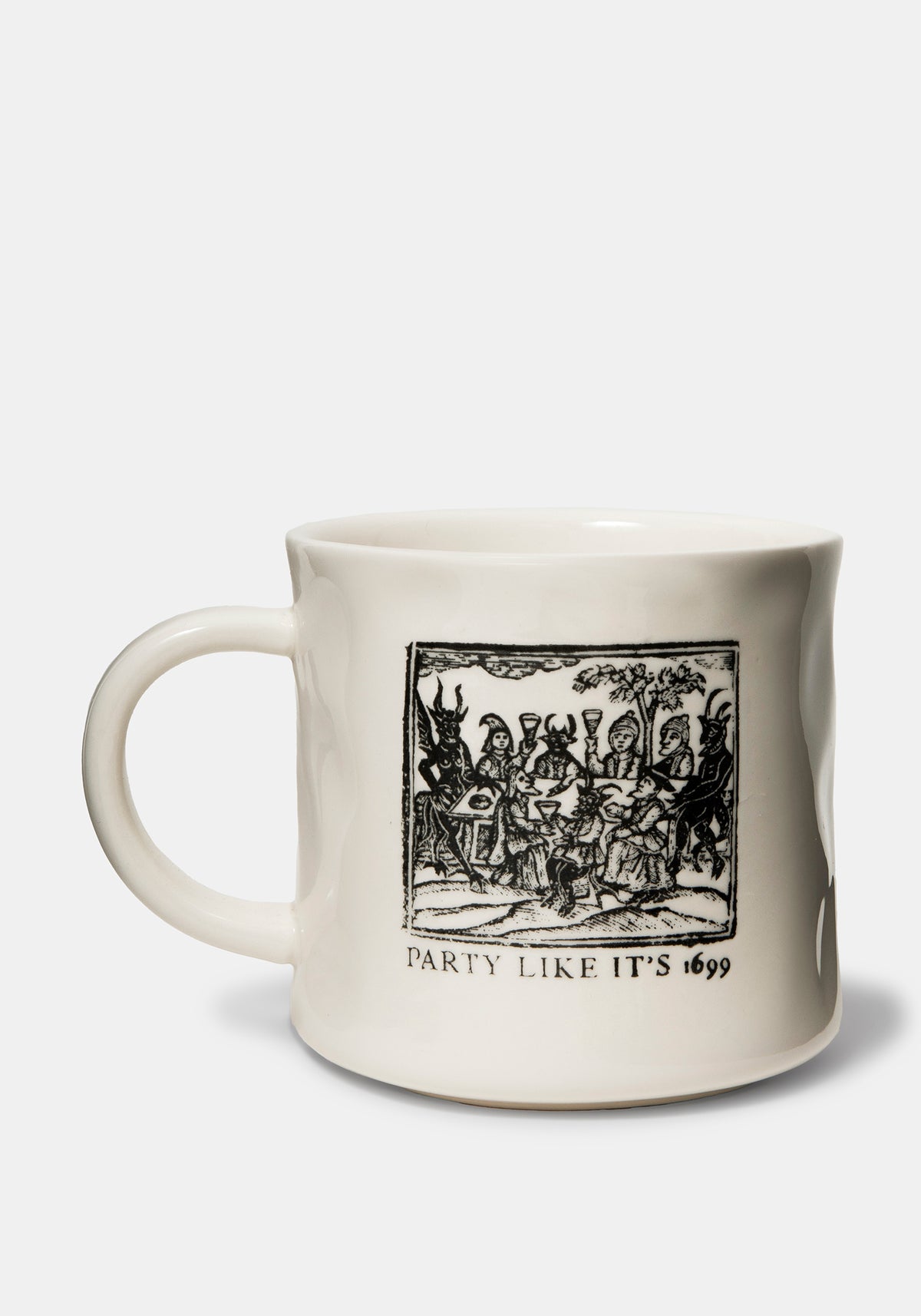 Party Woodcut Mug