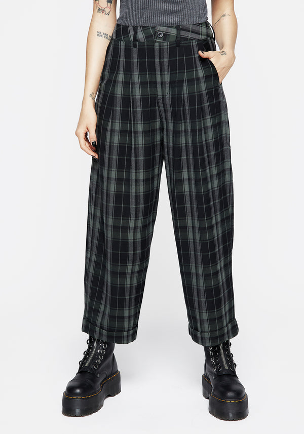 Bittersweet Check Pants