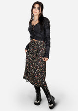 Luthien Wrap Midi Skirt