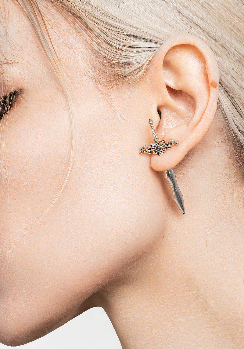 Harpe Dagger Earrings