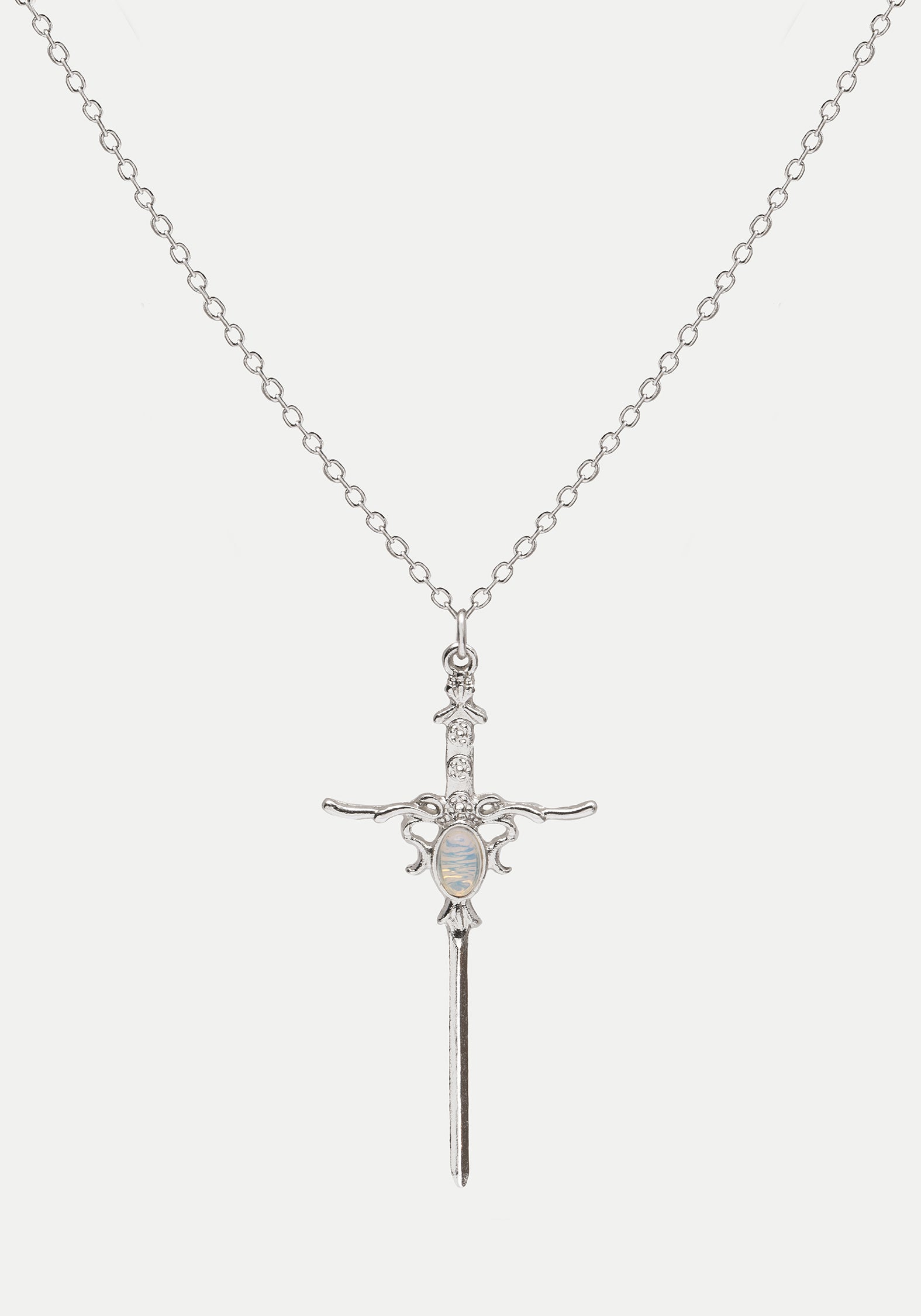 Galatine Opal Sword Necklace