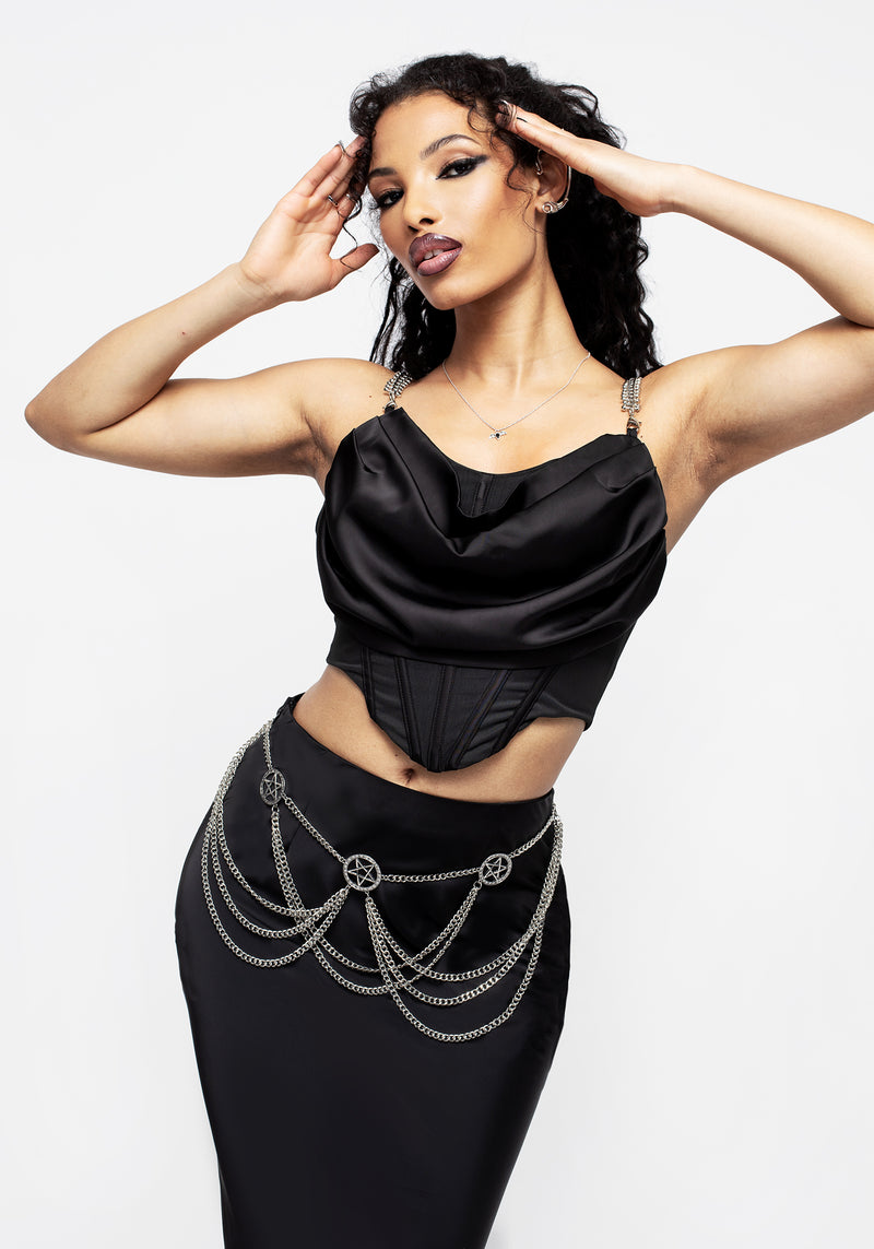 Runecaster Pentagram Chain Belt