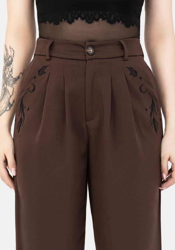 Dianne Embroidered Balloon Trousers