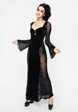 Priestess Lace Maxi Gown