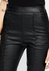 Bane Leather Flare Pant