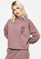 Corvus Graphic Print Crew Neck Jumper