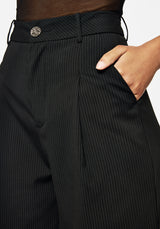 Zelda Pinstripe Tailored Balloon Trousers