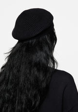 Lachrymose Embroidered Knit Beanie