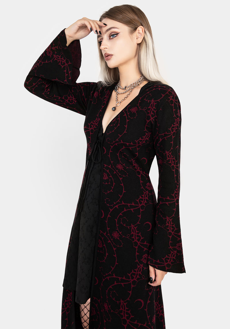 Thorns Knit Longline Cardigan