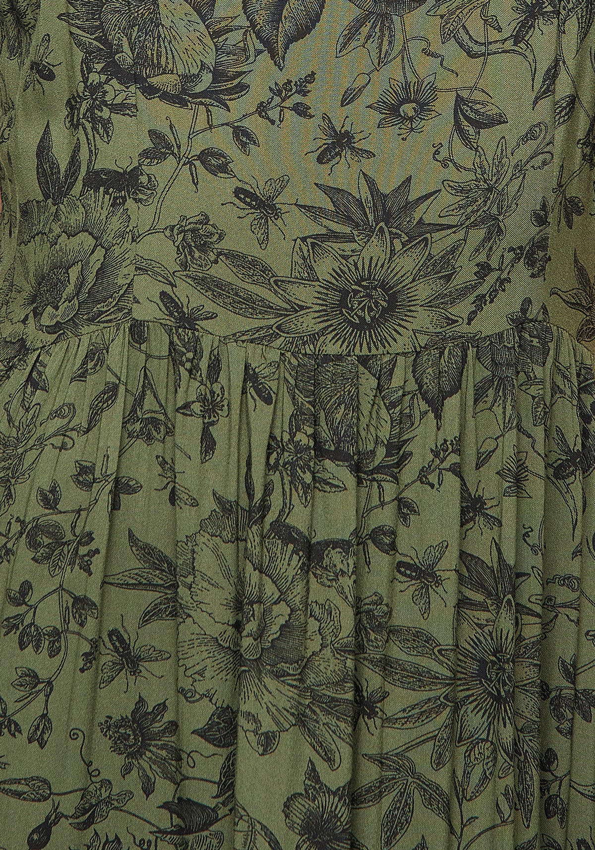 Meadowflowers Floral Print Tiered Midaxi Cami Dress