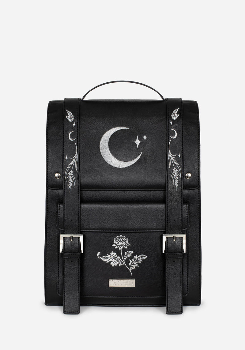 Aradia Embroidered Satchel Bag