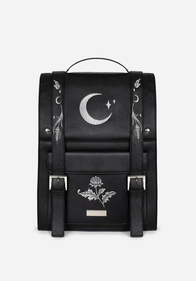 Aradia Embroidered Satchel Bag