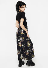 Revival Floral Wide Leg Culotte Trousers