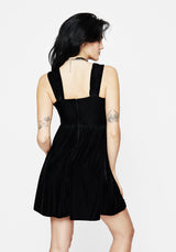 Heartless Zip Front Mini Dress