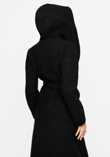 Catacomb Hooded Belted Coat