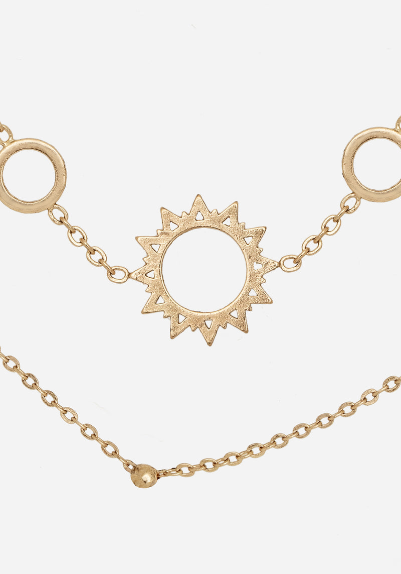 Helios Choker - Gold