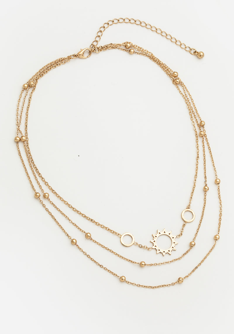 Helios Choker - Gold