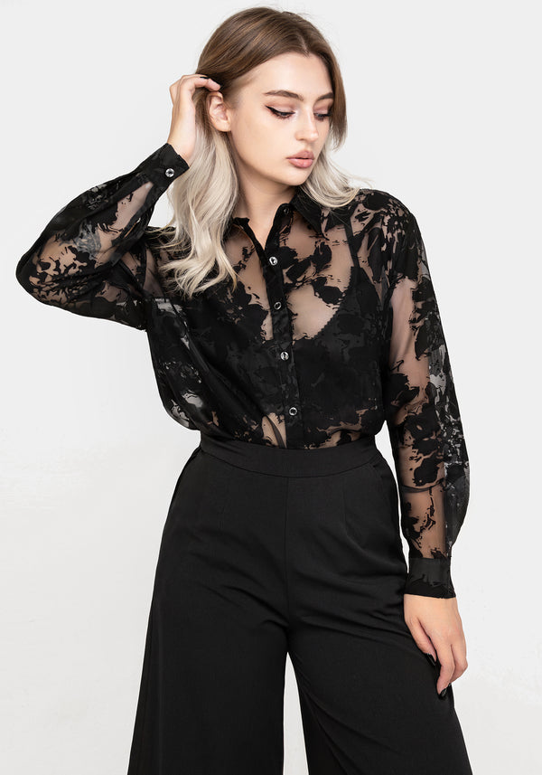 Spectre Sheer Loose Fit Shirt