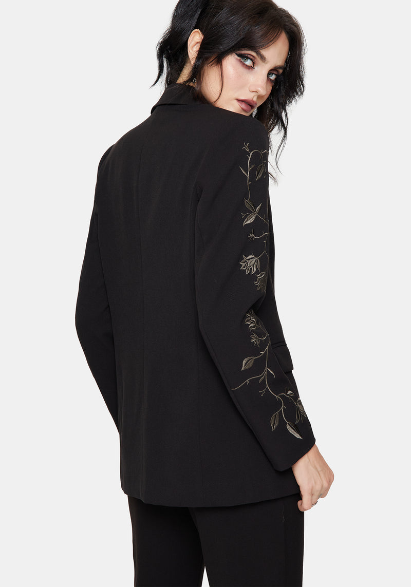 Maira Embroidered Blazer