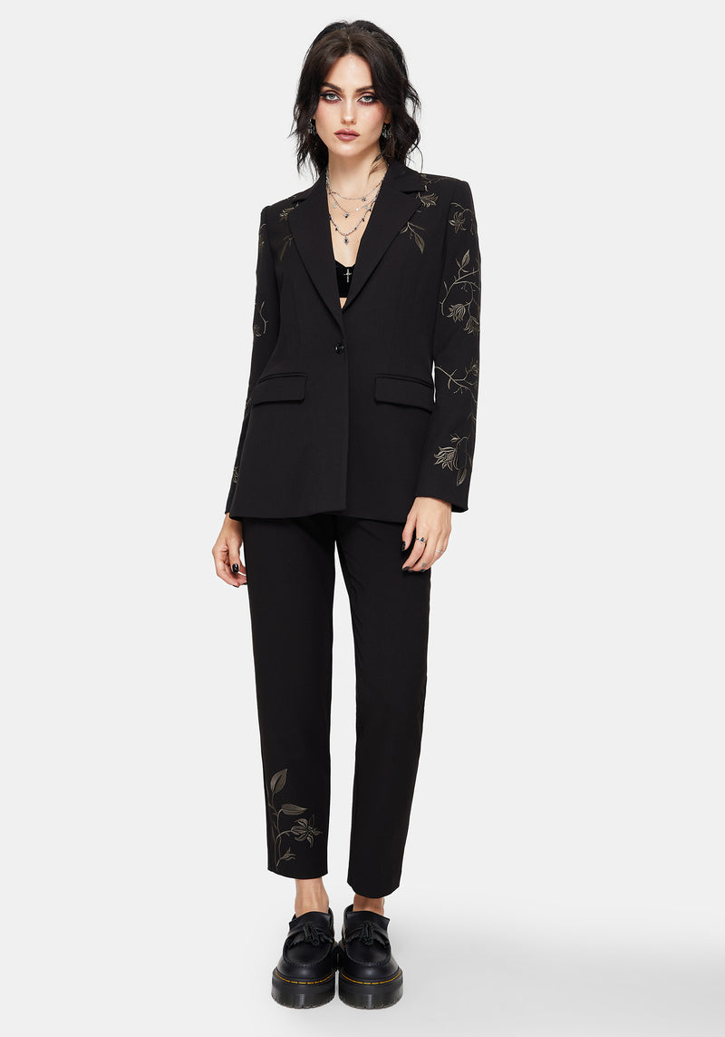 Maira Embroidered Blazer