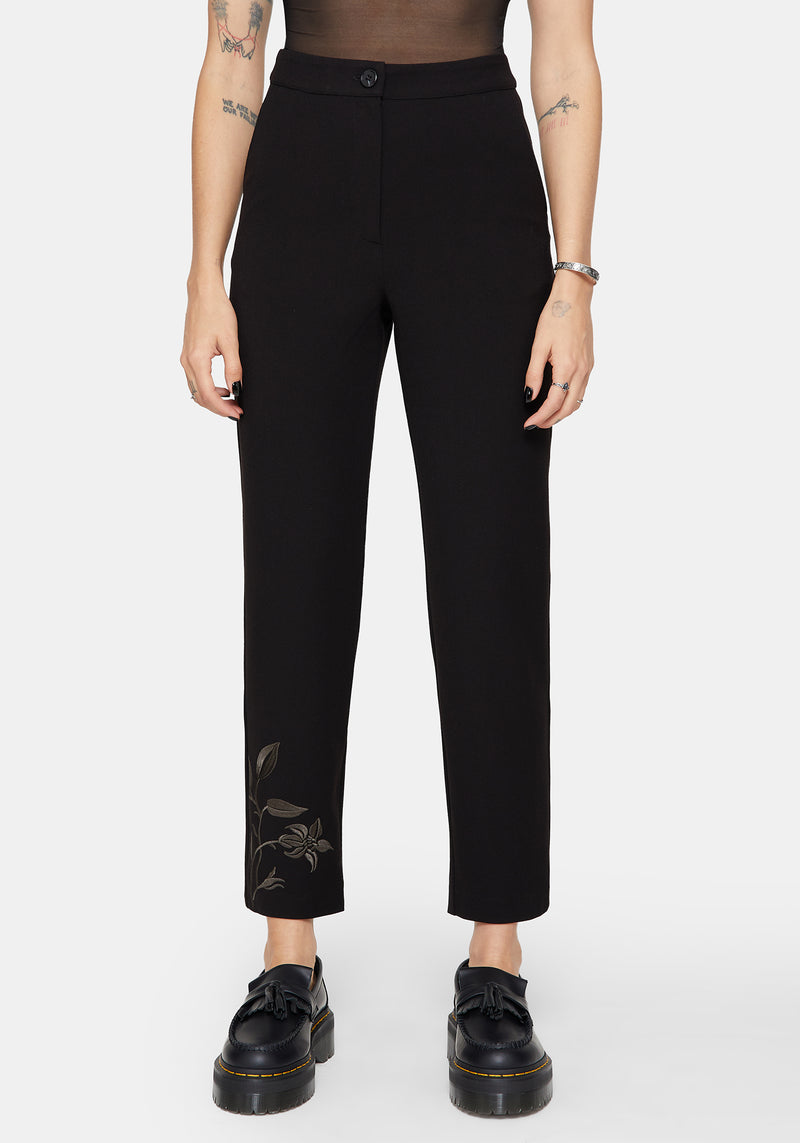 Maira Ivy Slim Trousers