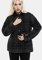 Alina Borg Checked Shacket