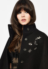 Althea Pin Detail Cape