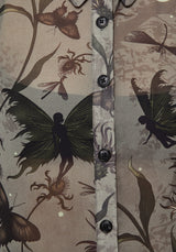 Gloriana Floral Print Chiffon Shirt