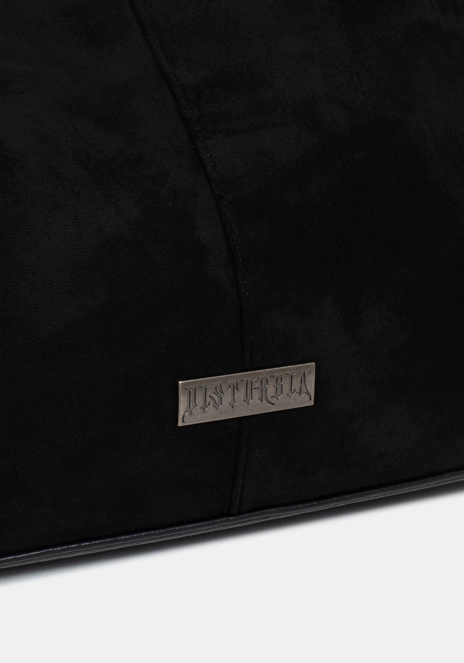 Ophelia Black Belted Shoulder Bag
