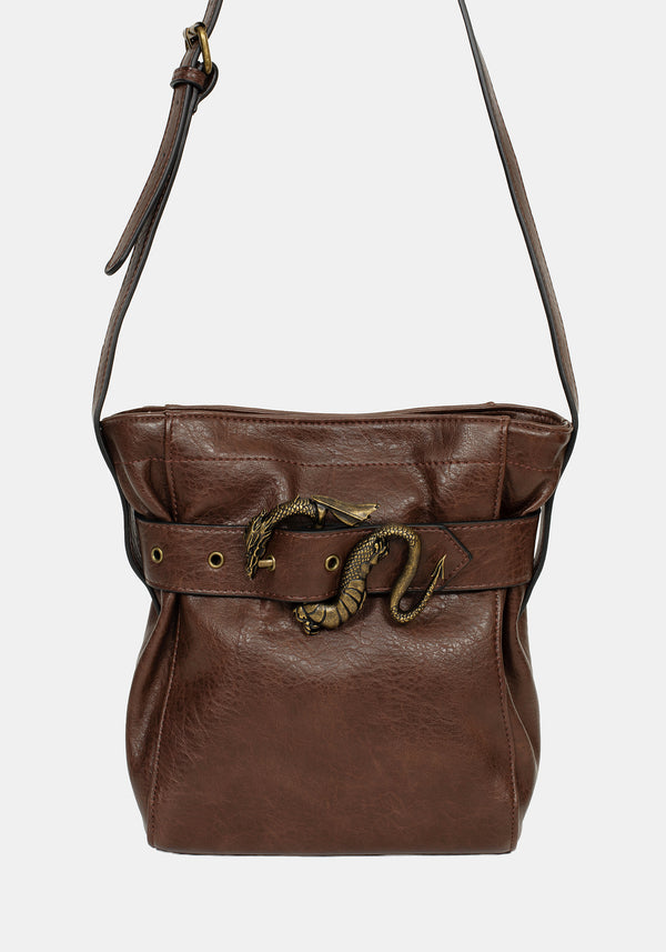 Tanith Dragon Buckle Bag