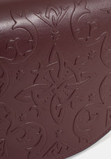 Nyelle Witches Knot Debossed Circle Bag