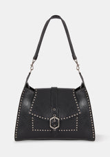 Trogan Rivet Buckle Shoulder Bag