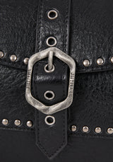Trogan Rivet Buckle Shoulder Bag