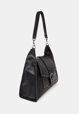 Trogan Rivet Buckle Shoulder Bag
