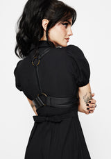 Agatha Cut Out Side Detail Harness