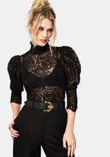 Fleur de Lis Buckle Belt