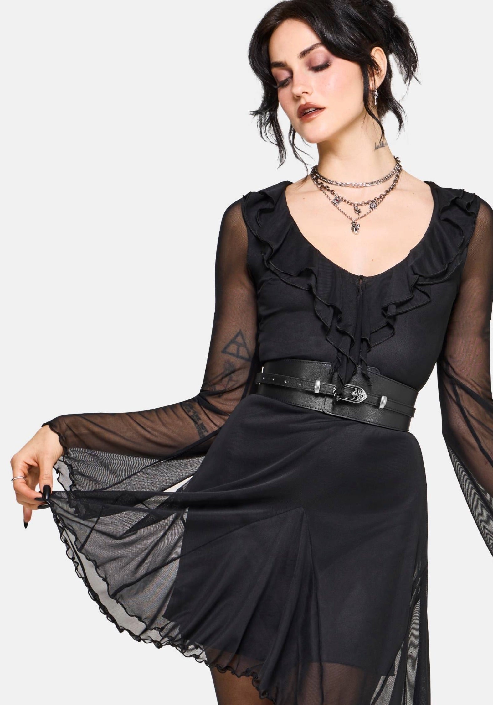 Cathedral Buckle Waist Belt