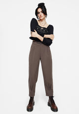 Woodruff Embroidered Balloon Leg Trouser