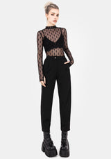 Mona Embroidered Tapered Trousers