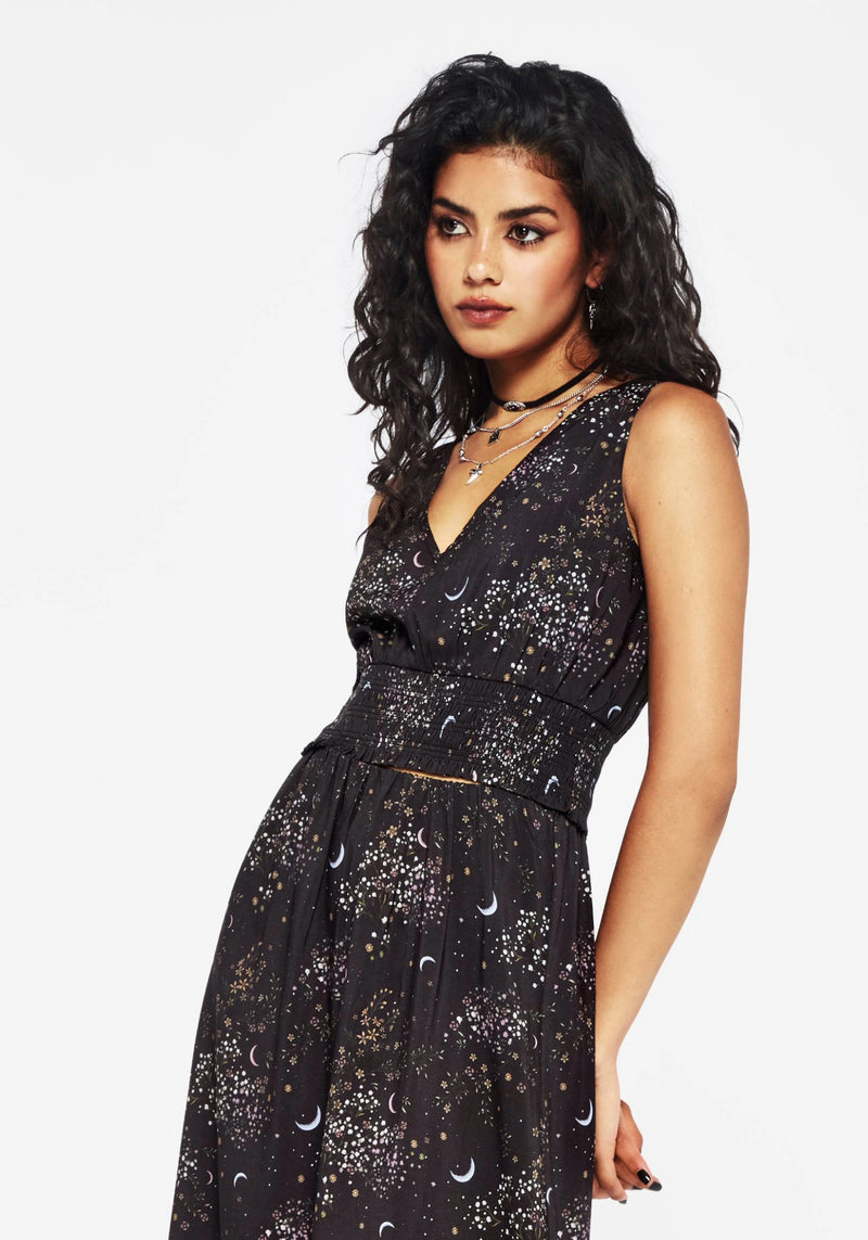 Peaseblossom Celestial Smocked Waist Top