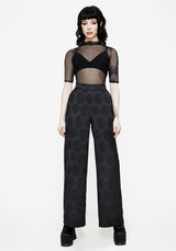 Semine Celestial Printed Wide Leg Trousers