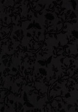 Faustina Flocked Chiffon Mock Wrap Midaxi Skirt