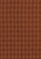 Soleil Cotton-Blend Check Tapered Trouser