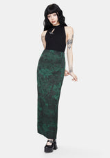 Solara Toile Print Maxi Skirt