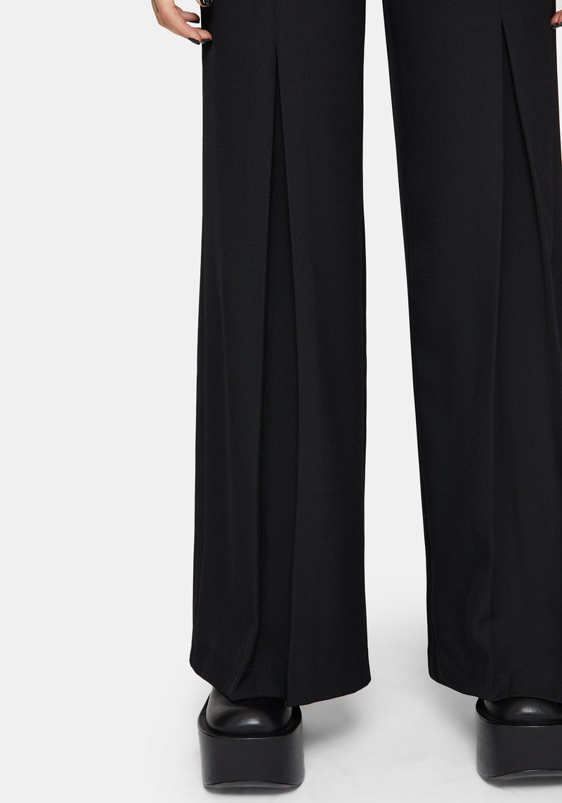 Iris Celestial Side Button Tailored Trousers