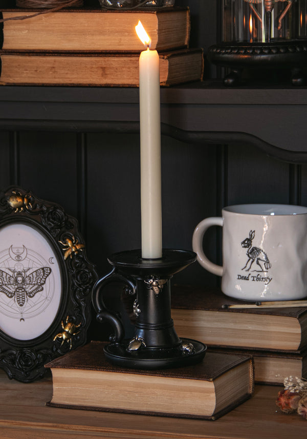 Thalia Bug Vintage Candle Stick Holder