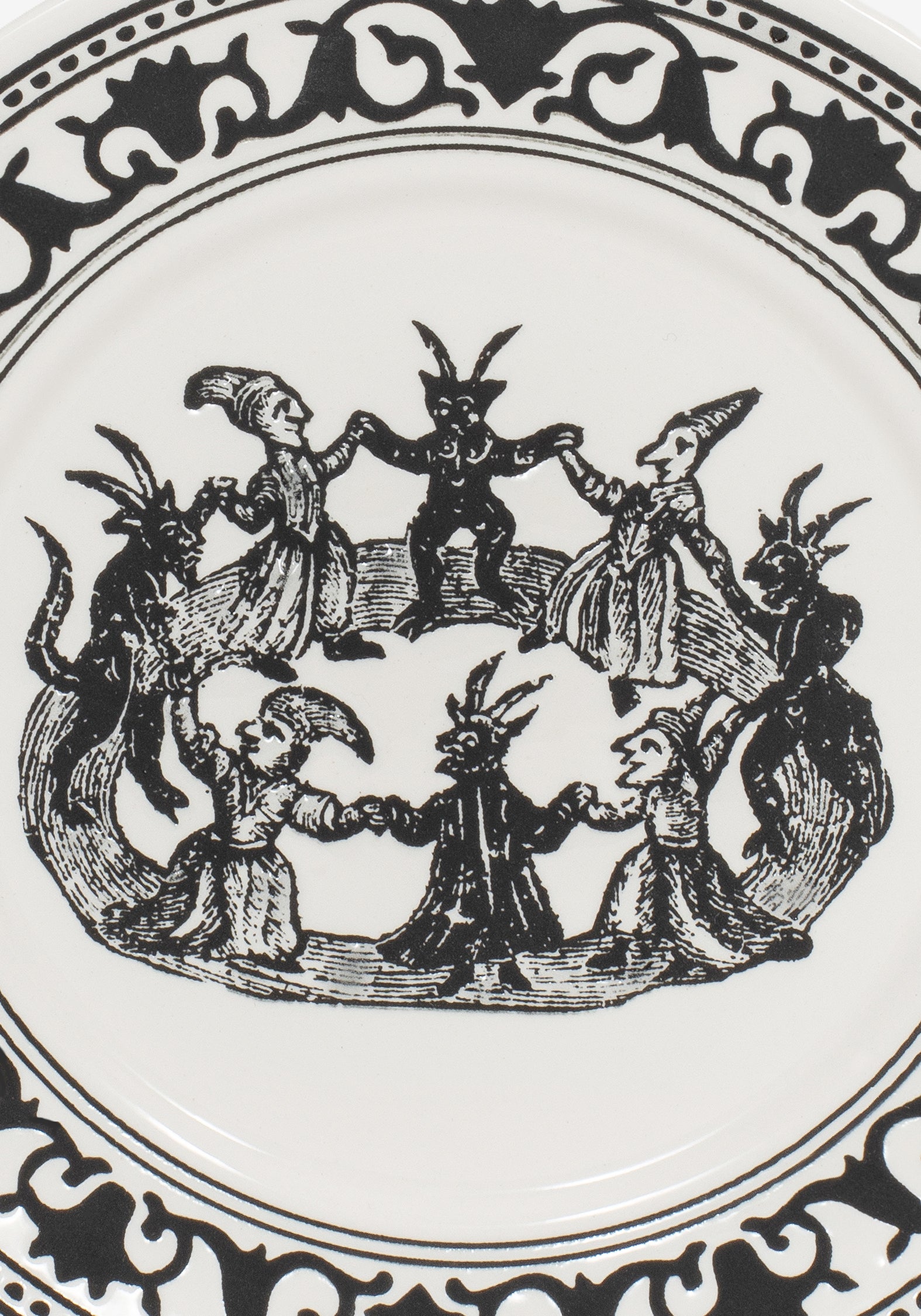 Woodcut Medieval Trinket Dish