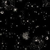 Comet Celestial Printed Handkerchief Hem Mini Dress