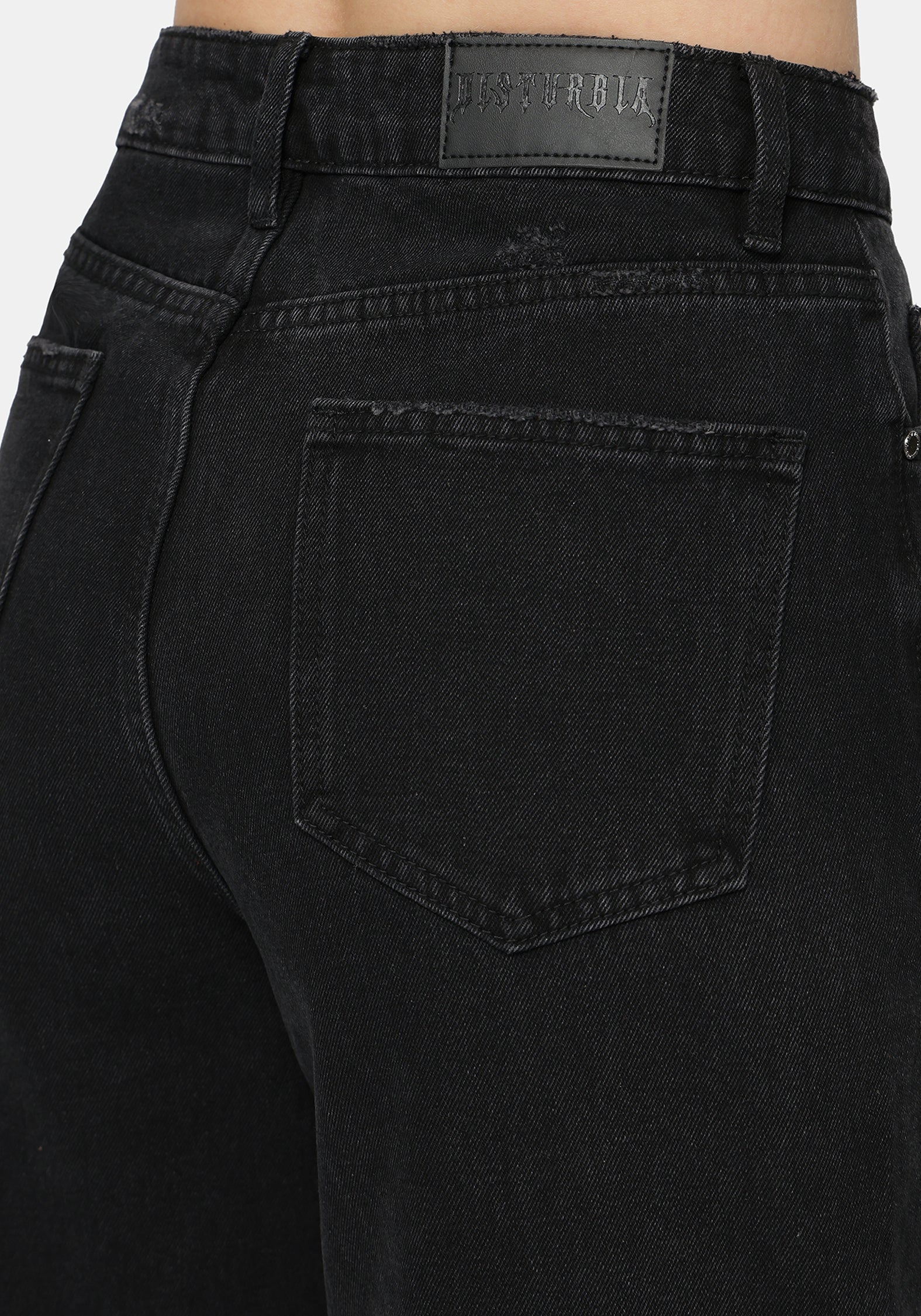Ayr Broderie Straight Leg Denim Jean